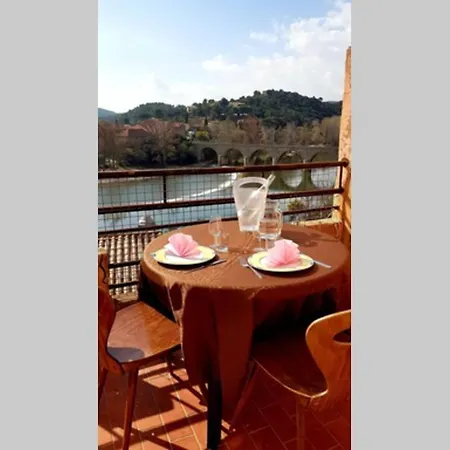 Joli Appartement, Terrasse Plein Sud Roquebrun Exterior photo